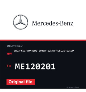 Mercedes-Benz CRD3-651-WMA4BD2-204WA-125kW-4CSL2S-EU5OP ME120201 origi