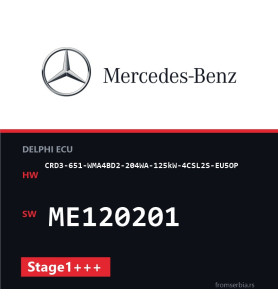 Mercedes-Benz CRD3-651-WMA4BD2-204WA-125kW-4CSL2S-EU5OP ME120201 Stage