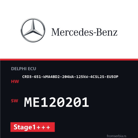 Mercedes-Benz CRD3-651-WMA4BD2-204WA-125kW-4CSL2S-EU5OP ME120201 Stage