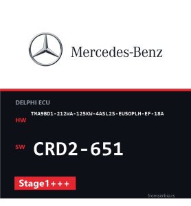 Mercedes-Benz TMA9BD1-212WA-125KW-4ASL2S-EU5OPLH-EF-18A CRD2-651 Stage
