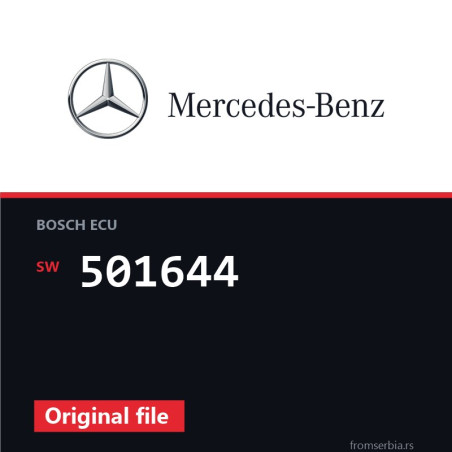 Mercedes-Benz Sprinter 501644 original ECU file