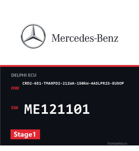 Mercedes-Benz CRD2-651-TMA9FD2-212WA-150kW-4ASLPR2S-EU5OP ME121101 Sta
