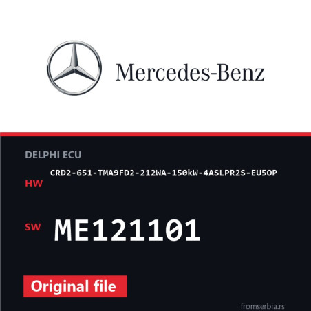 Mercedes-Benz CRD2-651-TMA9FD2-212WA-150kW-4ASLPR2S-EU5OP ME121101 ori