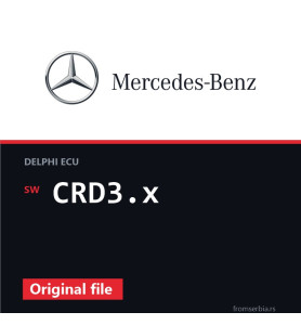 Mercedes-Benz E220 CRD3.x original ECU file