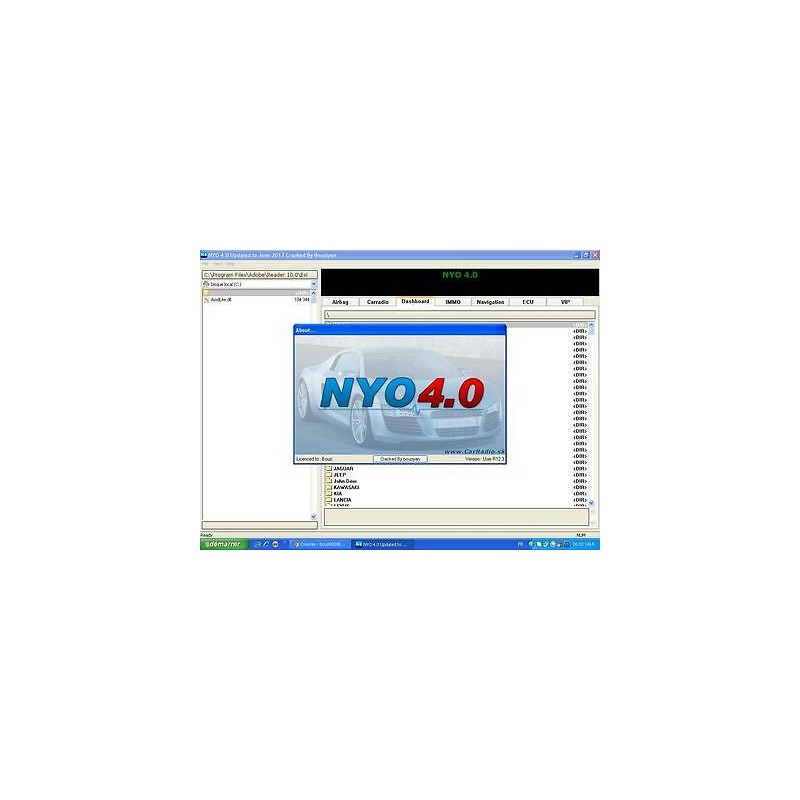 NYO 4.0 2017 FULL CarRadio AirBag DashBoard Calculator Navigator ECU