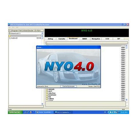 NYO 4.0 2017 FULL CarRadio AirBag DashBoard Calculator Navigator ECU