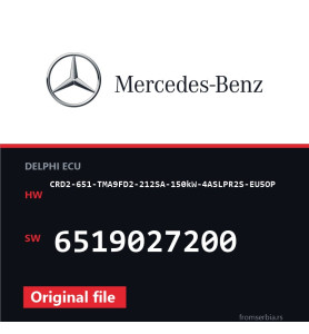 Mercedes-Benz CRD2-651-TMA9FD2-212SA-150kW-4ASLPR2S-EU5OP 6519027200 o