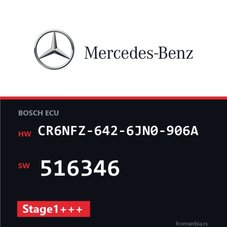 Mercedes-Benz CR6NFZ-642-6JN0-906A 516346 Stage1+++ file