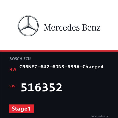 Mercedes-Benz CR6NFZ-642-6DN3-639A-Charge4 516352 Stage1 file