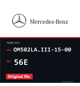 Mercedes-Benz Axor OM502LA.III-15-00 56E original ECU file