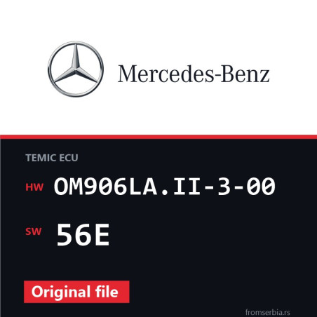 Mercedes-Benz Axor OM906LA.II-3-00 56E original ECU file