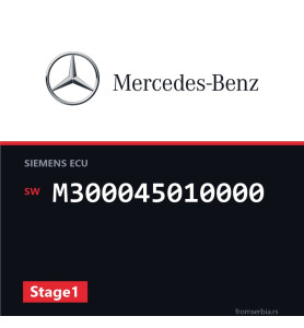 Mercedes-Benz CLK M300045010000 Stage1 tuning file