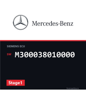 Mercedes-Benz CLK M300038010000 Stage1 tuning file