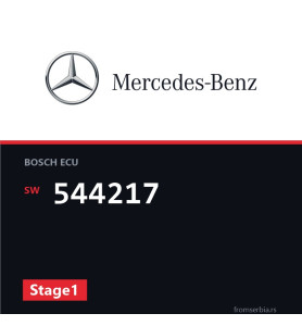 Mercedes-Benz CLS63 544217 Stage1 tuning file