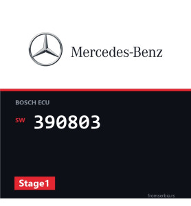 Mercedes-Benz E 320 390803 Stage1 tuning file