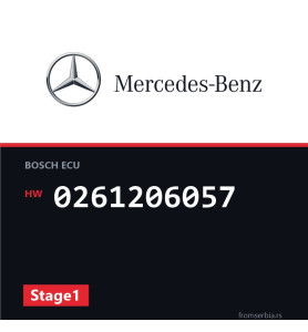 Mercedes-Benz E55 0261206057 Stage1 tuning file