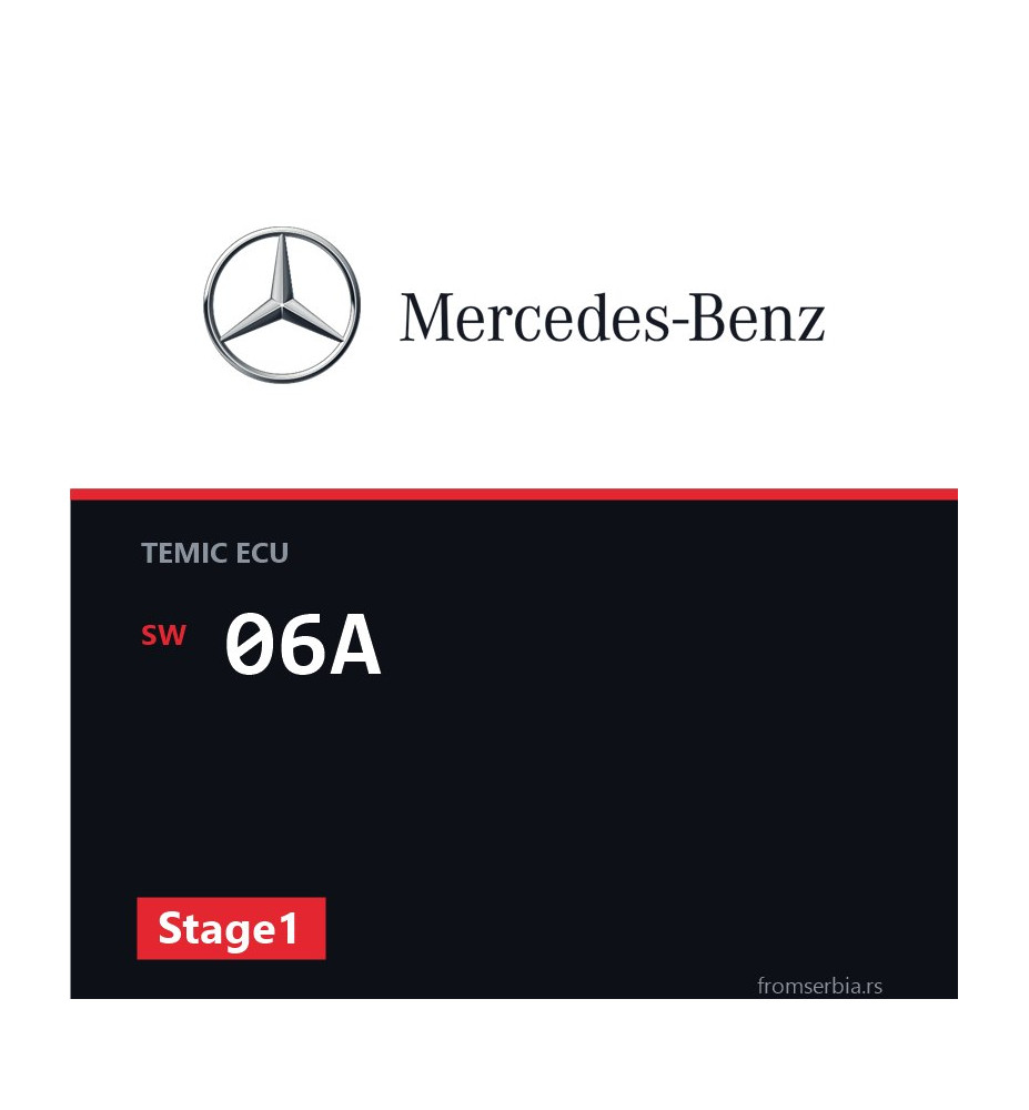 Mercedes-Benz Econic 06A Stage1 tuning file