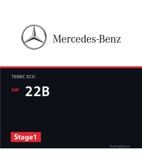 Mercedes-Benz Econic 22B Stage1 tuning file