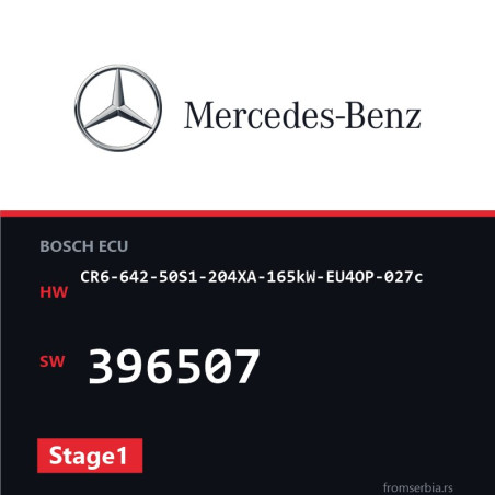 Mercedes-Benz CR6-642-50S1-204XA-165kW-EU4OP-027c 396507 Stage1 file