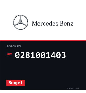 Mercedes-Benz Sprinter 0281001403 Stage1 tuning file