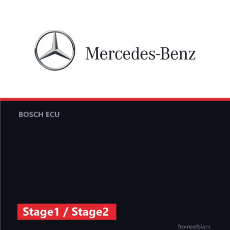 Mercedes-Benz SuperMappack Stage1 / Stage2 tuning file