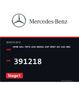 Mercedes-Benz CR40-64x-70T5-639-085kW-43P-0MEF-02-IAS-002 391218 Stage