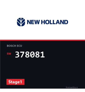 New Holland TM190 378081 Stage1 tuning file