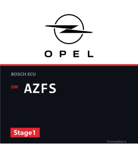 Opel Astra-F AZFS Stage1 tuning file