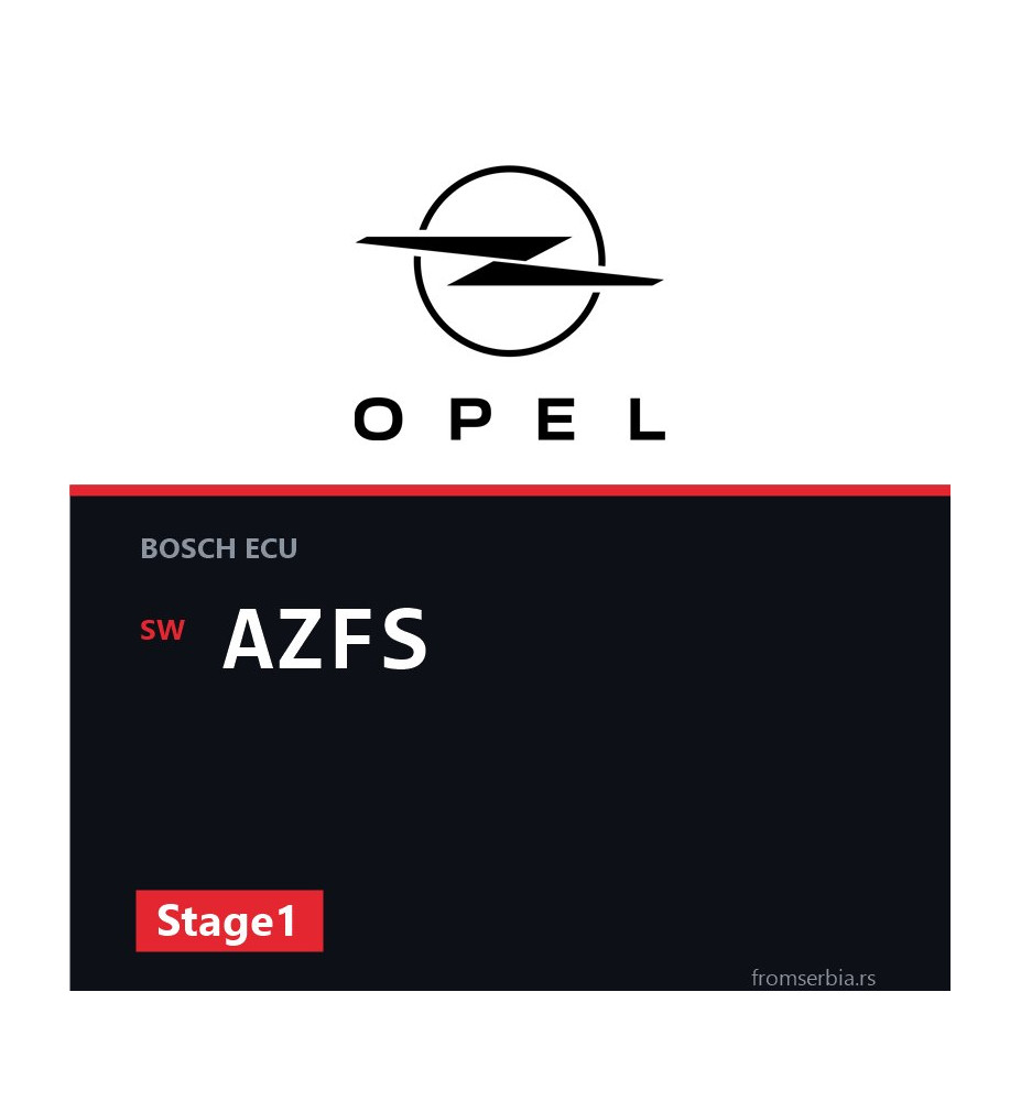 Opel Astra-F AZFS Stage1 tuning file