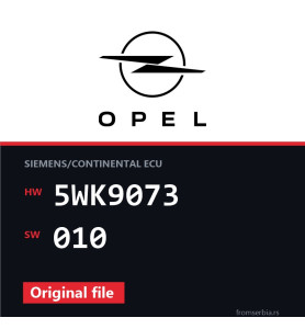 Opel Astra-F 5WK9073 010 original ECU file