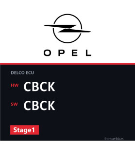 Opel Astra-F CBCK CBCK Stage1 tuning file
