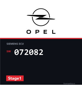 Opel Astra-G 072082 Stage1 tuning file
