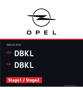 Opel Astra-G DBKL DBKL Stage1 / Stage2 tuning file