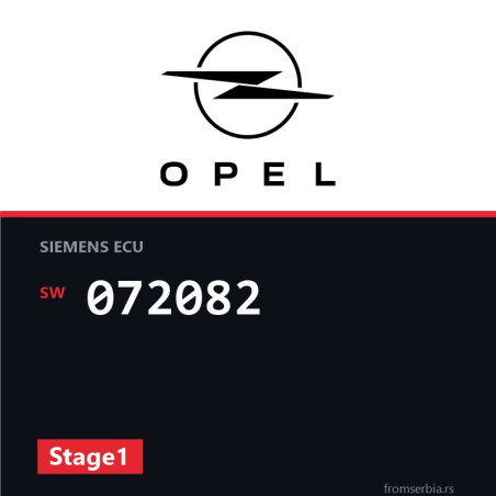 Opel Astra-G 072082 Stage1 tuning file