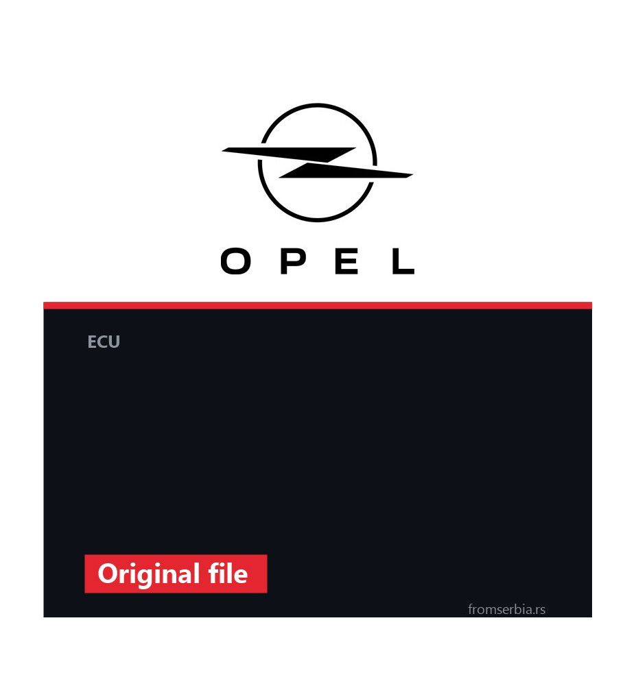 Opel Astra-G original ECU file