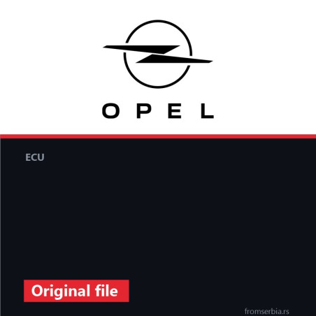 Opel Astra-G original ECU file
