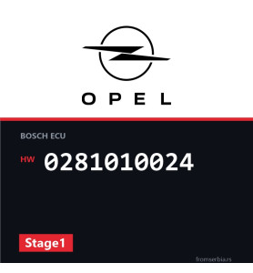 Opel Frontera 0281010024 Stage1 tuning file
