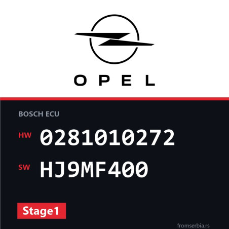 Opel Vectra-B 0281010272 HJ9MF400 Stage1 tuning file