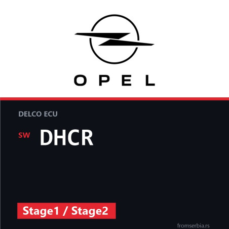 Opel Astra-F DHCR Stage1 / Stage2 tuning file