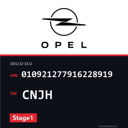 Opel Astra-G 010921277916228919 CNJH Stage1 tuning file