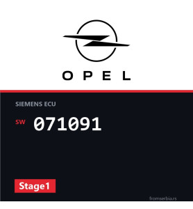 Opel Astra-G 071091 Stage1 tuning file