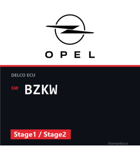 Opel Tigra BZKW Stage1 / Stage2 tuning file