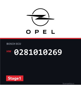 Opel Vectra-B 0281010269 Stage1 tuning file