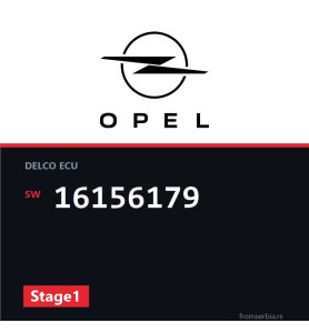 Opel Astra-F 16156179 Stage1 tuning file