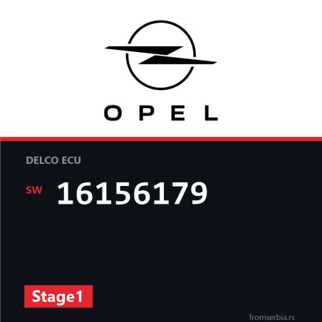 Opel Astra-F 16156179 Stage1 tuning file