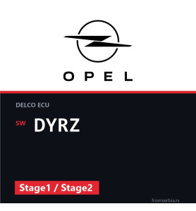 Opel Combo DYRZ Stage1 / Stage2 tuning file