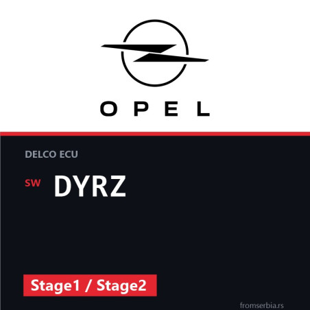 Opel Combo DYRZ Stage1 / Stage2 tuning file