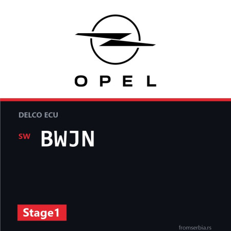 Opel Tigra BWJN Stage1 tuning file