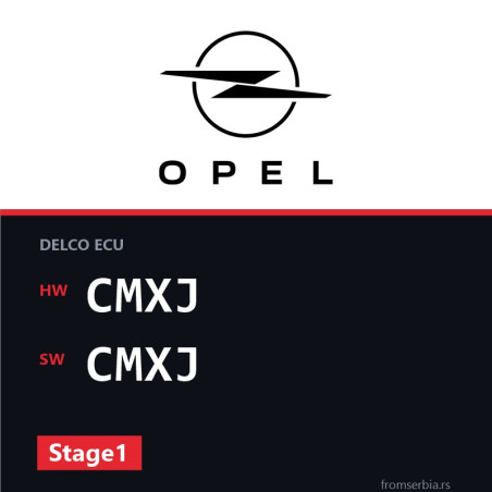 Opel Vectra-B CMXJ CMXJ Stage1 tuning file