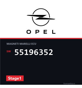 Opel Combo 55196352 Stage1 tuning file